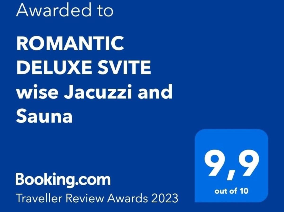 Romantic Deluxe Svite Wise Jacuzzi And Sauna Aten Exteriör bild